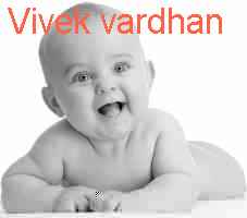 baby Vivek vardhan